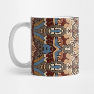 Boho Style Abstract Festive Mandala Pattern Mug